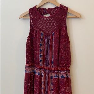 Burgundy Maxi Dress